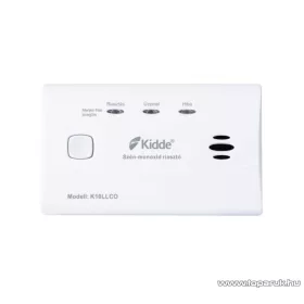   Kidde K10LLCO-HU Elemes szénmonoxid érzékelő, CO riasztó LED visszajelzőkkel, 10 év élettartam