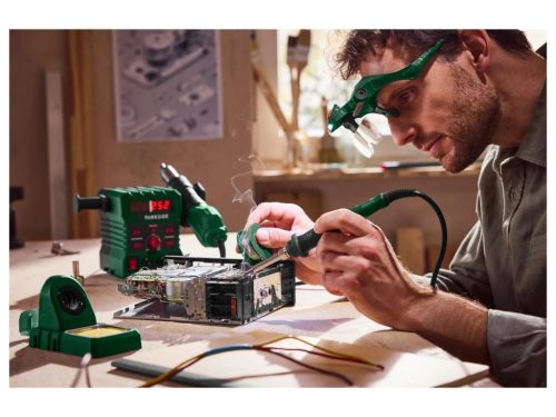 ParkSide PHLLS 745 B1 Forrasztópáka és hőlégfúvó állomás tartószerkezettel, max. 745 W