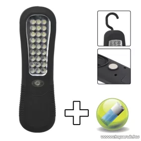   Phenom Steklámpa 27 LED-del, ajándék 3 db AA méretű elem (18620)