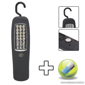   Phenom Steklámpa 24 LED-del, foszforeszkáló betéttel és ajándék elemekkel (18620PH)