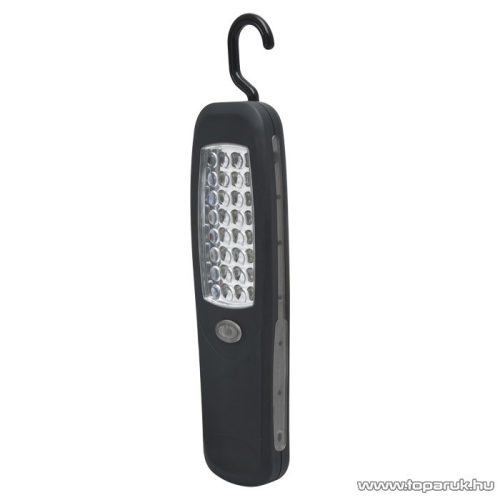 Phenom Steklámpa 24 LED-del, foszforeszkáló betéttel és ajándék elemekkel (18620PH)