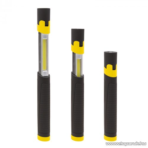 Phenom Billenthető fejű, teleszkópos, COB LED-es rúdlámpa, szerelőlámpa (18637)