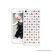 PURO iPhone SE / 5 / 5s ROCK okostelefon tok, kerek és szögletes díszkövekkel, fehér