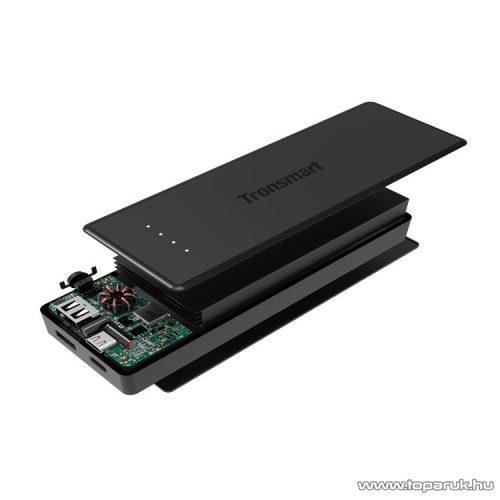Tronsmart PBT12 Presto Qualcomm QuickCharge 3.0 vésztöltő / külső akkumulátor, power bank, 12000 mAh, fekete