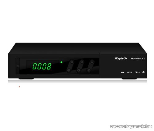 WayteQ MovieBox CX DVB-T Android Set Top Box + 12 hónap MindigTV EXTRA kártya - megszűnt termék: 2015. június