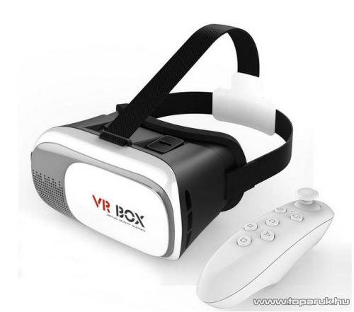 WayteQ VR BOX 2.0 + Fibrum virtuális valóság szemüveg okostelefonokhoz - megszűnt termék: 2016. november
