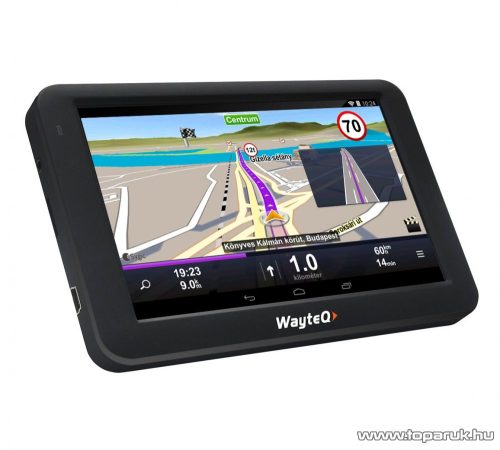 WayteQ X995BT Android 5"-os GPS navigáció készülék, 8 GB + Sygic Truck KAMIONOS navigációs szoftverrel - készlethiány