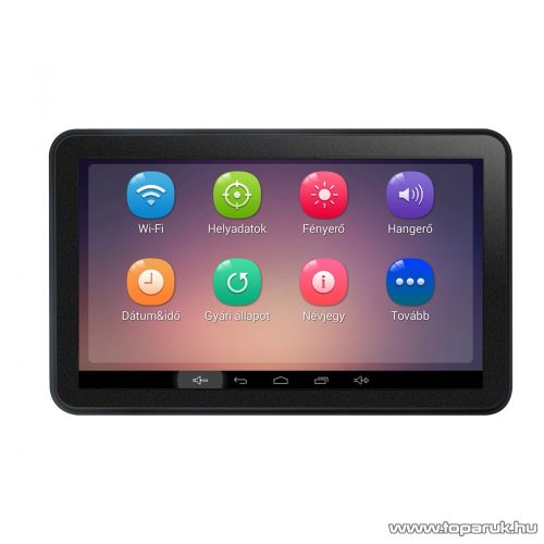 WayteQ x995 MAX Android GPS navigáció, 7" kijelző, 8 GB (navigációs szoftver nélkül)