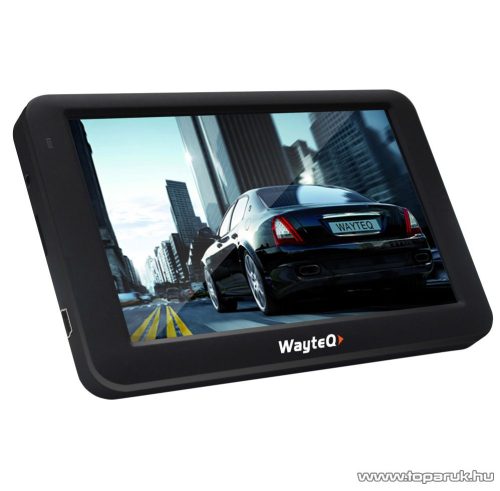 WayteQ x985BT GPS navigáció, 8GB + Sygic 3D Teljes-Európa térképszoftver - készlethiány
