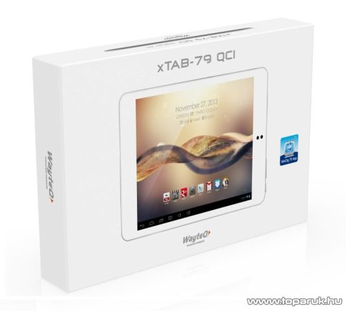 WayteQ xTAB-79qci 7,9"-os tablet, 8GB, fehér (Android) - megszűnt termék: 2015. január