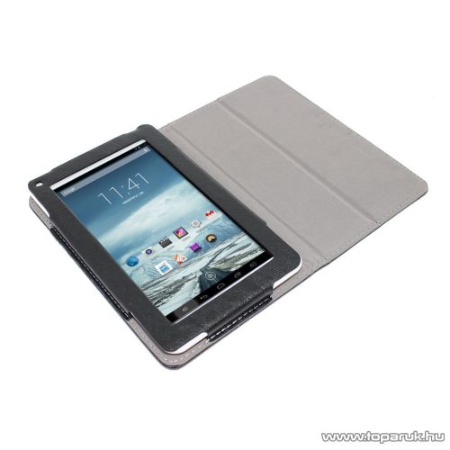 WayteQ xTAB-7Q bőrtok, asztali tartó funkcióval, fekete - megszűnt termék: 2018. november