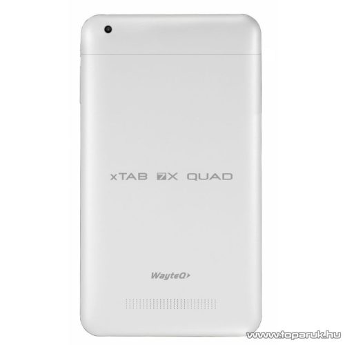 Wayteq xTAB-7X Quad 7"-os IPS tablet, 8GB, fehér (Android) + Sygic 3D Voucher Edition Teljes Európa szoftverrel - megszűnt termék: 2015. november