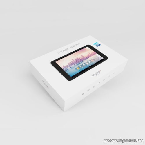 WayteQ xTAB-8Q 8"-os IPS tablet, 8GB, fekete (Android) + Sygic 3D Navigation for Android VOUCHER Teljes Európa TeleAtlas térképpel, 44 ország - készlethiány