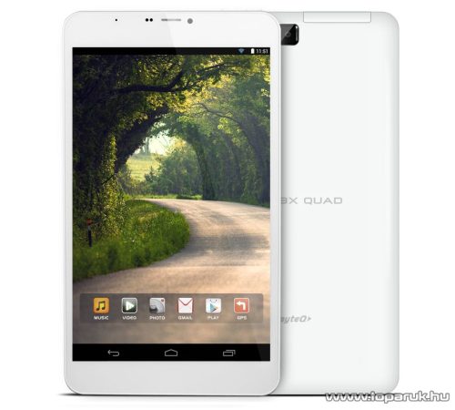 WayteQ xTAB 8X Quad 8"-os IPS tablet, 8GB, fehér (Android) - megszűnt termék: 2016. január