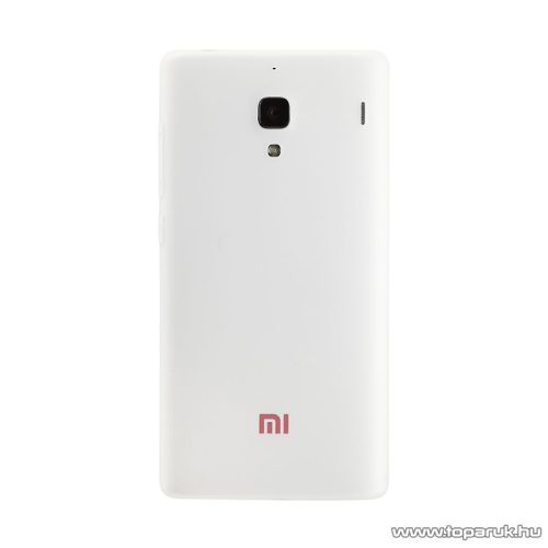 Xiaomi Hongmi 1S / Redmi 1S TPU gyári mobiltelefon tok, fehér - megszűnt termék: 2018. január