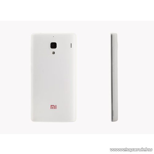 Xiaomi Hongmi 1S / Redmi 1S TPU gyári mobiltelefon tok, fehér - megszűnt termék: 2018. január