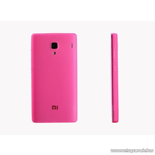 Xiaomi Hongmi 1S / Redmi 1S TPU gyári mobiltelefon tok, pink (rózsaszín) - megszűnt termék: 2015. július