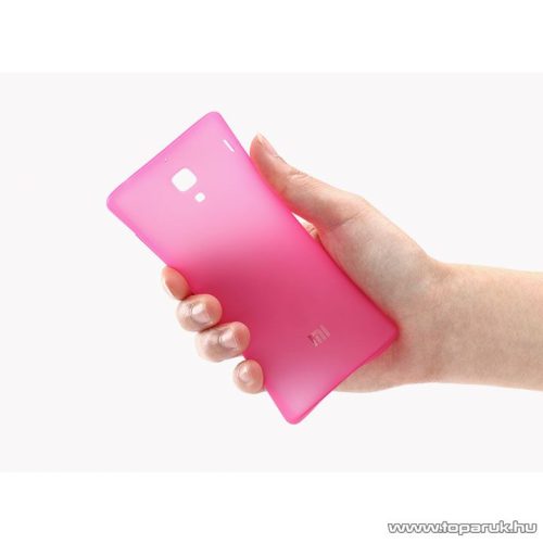 Xiaomi Hongmi 1S / Redmi 1S TPU gyári mobiltelefon tok, pink (rózsaszín) - megszűnt termék: 2015. július