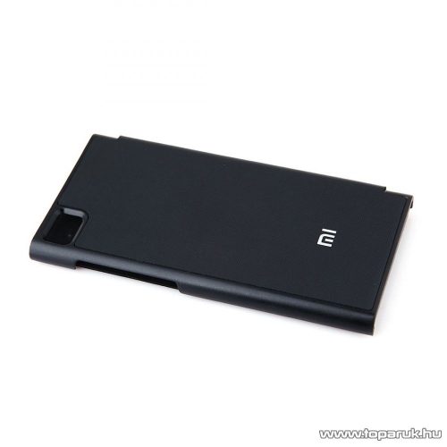 Xiaomi Mi3 ablakos mobiltelefon flip tok, utángyártott, fekete - megszűnt termék: 2015. október