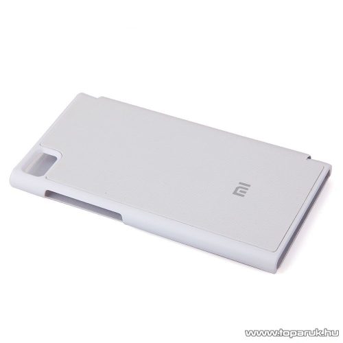 Xiaomi Mi3 ablakos mobiltelefon flip tok, utángyártott, fehér - megszűnt termék: 2015. október