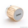 Yoobao YBL-202 Kis méretű, hordozható hangszóró, Bluetooth vezeték nélküli hangszóró, kihangosító, 2,3W, arany - megszűnt termék: 2016. szeptember