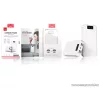 Yoobao MASTER M20 Plus LCD kijelzős vésztöltő, külső akkumulátor, Power Bank, 20.000 mAh, fehér
