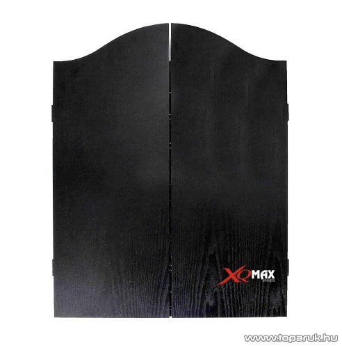 XQ Max Home Darts Center Fali darts szekrény, szizál darts tábla, fa szekrénnyel, 6 dart szettel