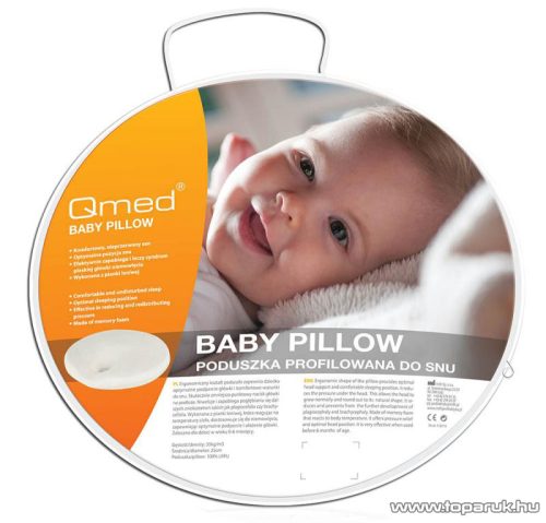 Qmed Baby fejformáló párna, 25 cm