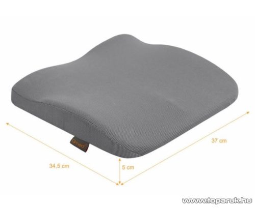 Qmed Bamboo & Gél ülőpárna, hátpárna, 37 x 34 cm