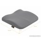 Qmed Bamboo & Gél ülőpárna, hátpárna, 37 x 34 cm