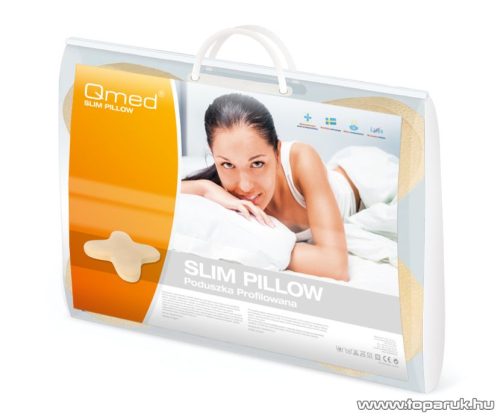 Qmed Slim Memóriahabos anatómiai párna, 56 x 48 cm