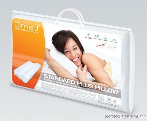 Qmed Standard Plus Memóriahabos anatómiai párna, 54 x 33 cm
