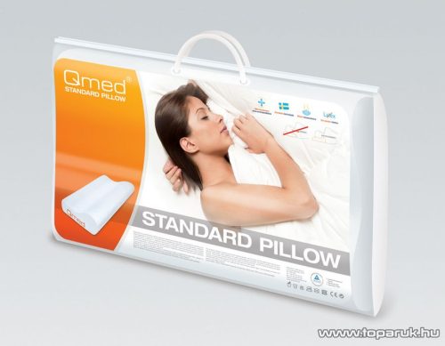 Qmed Standard Memóriahabos anatómiai párna, 52 x 32 cm