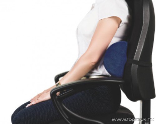 Qmed Memóriahabos félhenger párna, fejtámasztó, nyaktámasztó, háttámasztó párna