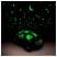 Csillagképek hangulatvilágítás, világító plüss teknős (barna)