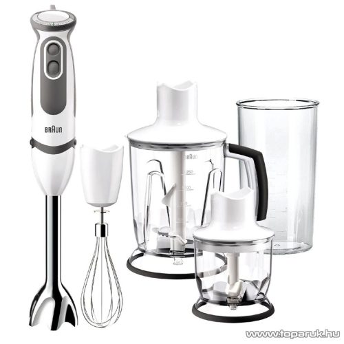 Braun MQ5045 MultiQuick 5 Vario Multifunkciós kézi mixer, botmixer szett - Megszűnt termék: 2016. November