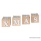 Mécsestartó XMAS betűk, 7 cm