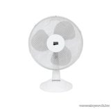   FairLine / Aro DF2309 Asztali ventilátor, 23 cm átmérő, fehér