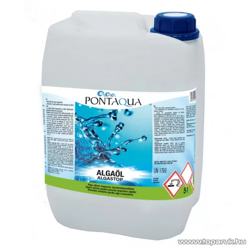 PoolTrend / PontAqua ALGASTOP (algaöl) medence algaölő szer, zöld alga ellen, 5 l