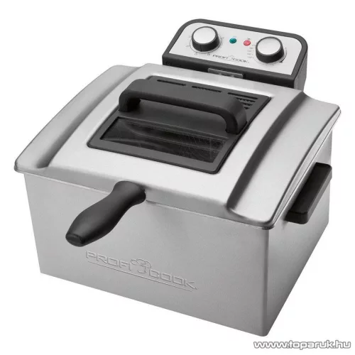 ProfiCook PC-FR1038 5 literes inox olajsütő, 3000 W