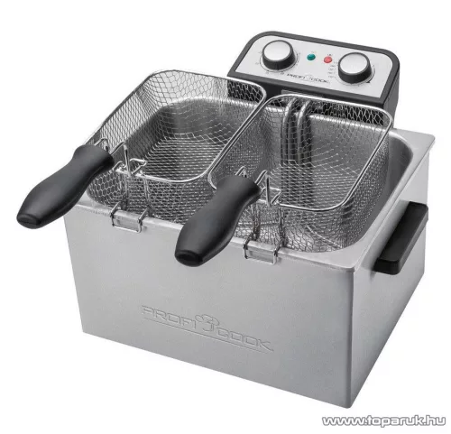ProfiCook PC-FR1038 5 literes inox olajsütő, 3000 W