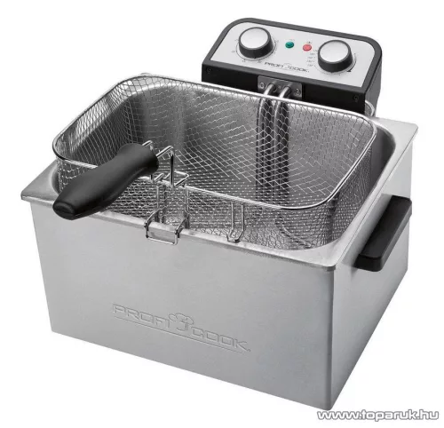 ProfiCook PC-FR1038 5 literes inox olajsütő, 3000 W