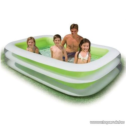 Intex Nagy családi medence, 262 x 175 x 56 cm - készlethiány