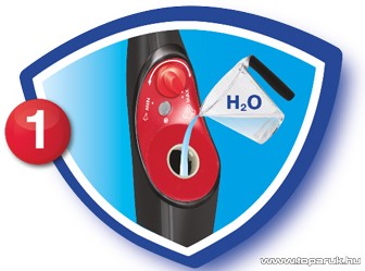 Vileda Steam Gőzölős padlótisztító, gőztisztító (gőz mop)