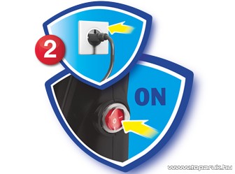 Vileda Steam Gőzölős padlótisztító, gőztisztító (gőz mop)