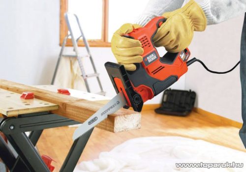 Black & Decker RS890K Scorpion háromfunkciós elektromos kézifűrész Autoselect technológiával, kofferben - készlethiány