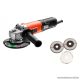 Black & Decker KG751DC Sarokcsiszoló 3 db tárcsával, 750 W