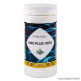   PoolTrend / PontAqua DUO PLUS TABS kétfázisú, kettős hatású medence vízkezelő klór tabletta, 1 kg