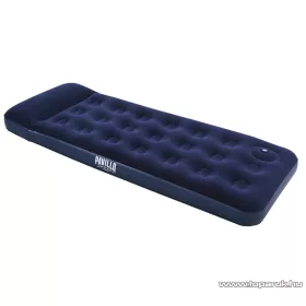   Bestway Pavillo 67223 Egyszemélyes felfújható matrac ágy, vendégágy, beépített lábpumpával, 185 x 76 x 28 cm, kék