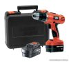 Black & Decker EPC126BK Akkumulátoros Kétsebességes fúró, csavarozó gép, műanyag kofferben, 2 db 12V-os akkumulátorral - Megszűnt termék: 2015. November